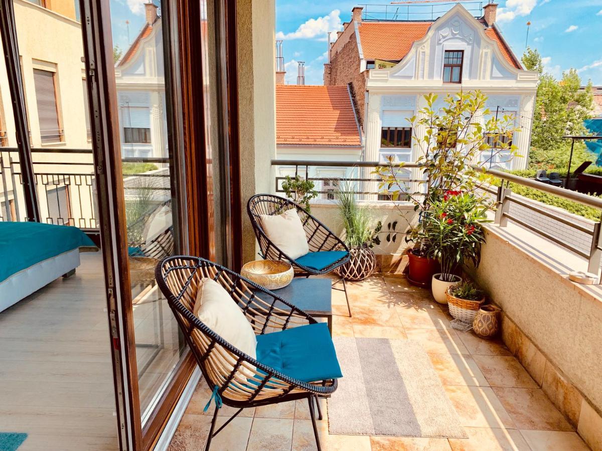 Sunny Deluxe Apt. & Terrace 부다페스트 외부 사진