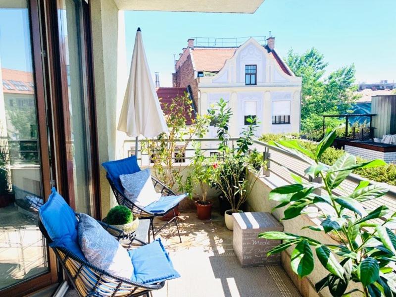 Sunny Deluxe Apt. & Terrace 부다페스트 외부 사진